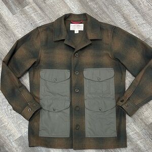 Filson Men's Olive and Charcoal Field Jacket